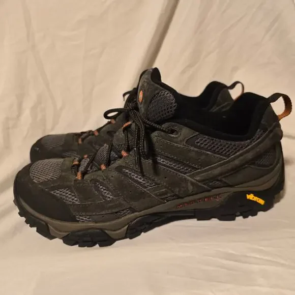 Merrell Moab 2 Vent Hiking Shoe Gray Beluga J06015 Men's Size 13 - Picture 5 of 7